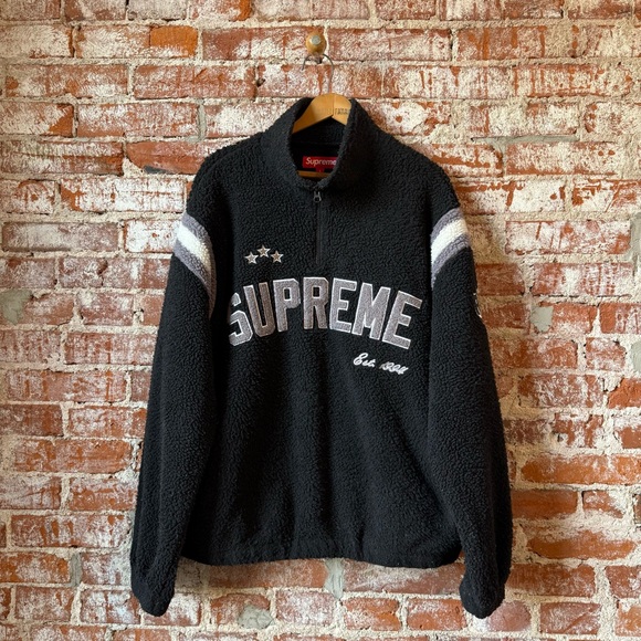 Supreme Arc Half Zip Fleece Pullover Supreme Arc Half Zip Fleece
